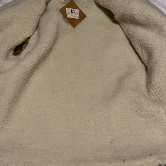 Vintage Ambassador Tan Penny Lane Suede Coat M - Picture 4 of 8